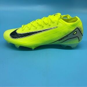 Nike Mens Mercurial Vapor 16 Elite FG Low Top Soccer Cleats Size 12 Volt Black